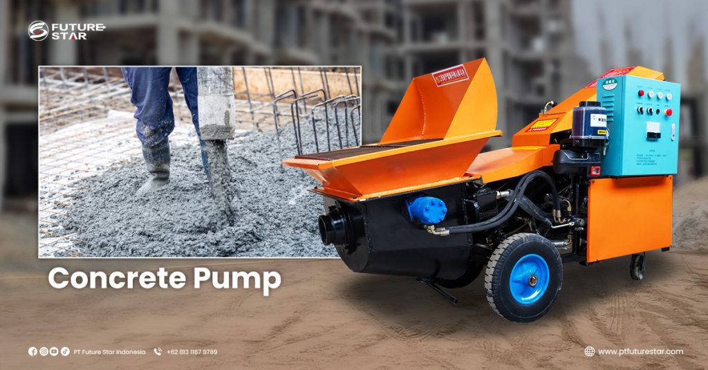 Concrete Pouring Productivity with Portable Concrete Pump