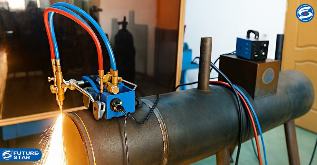 Mesin Pemotong Gas Pipa Magnetik Mesin pemotong Besi Terkini