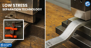Pre-tension effect of metal bars in low-voltage separation technology