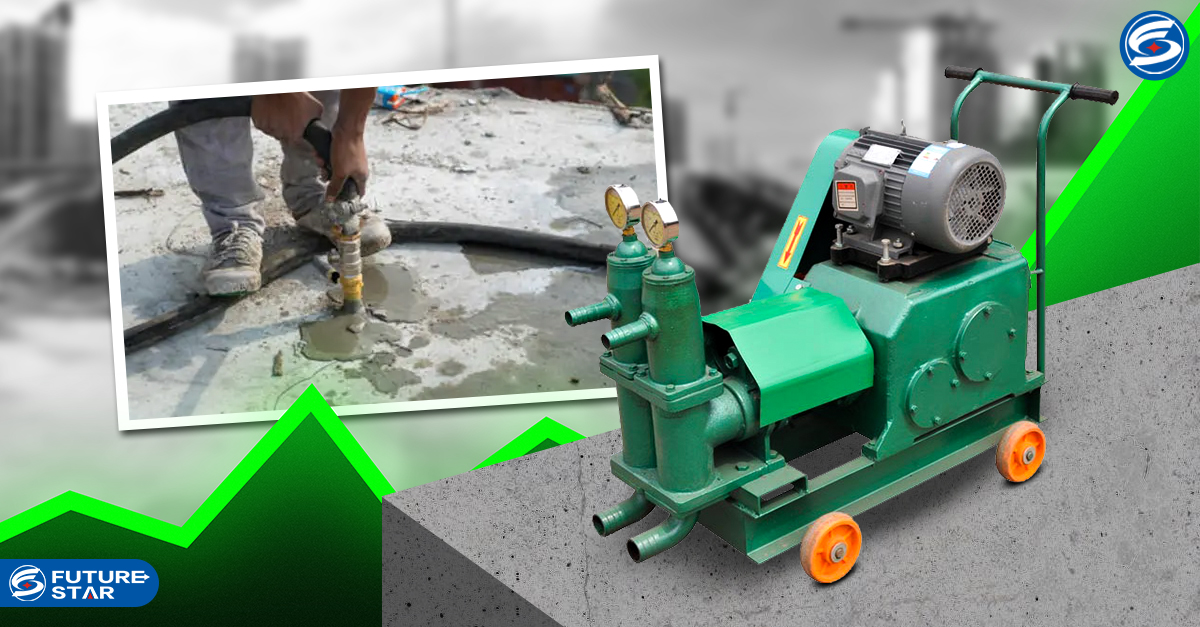Improved Use of Technology by using Grouting Machine in Construction projects