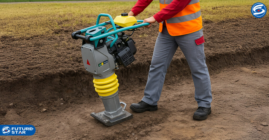Application of Horse Soil Compacting Machine in Modern Construction