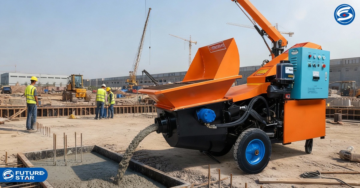 Practice of Casting Technology using Concrete Pump