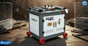 Design of Reinforcing Steel Bending Machine with Rotatable Support Block for Optimization of Steel Consumption in Indonesia