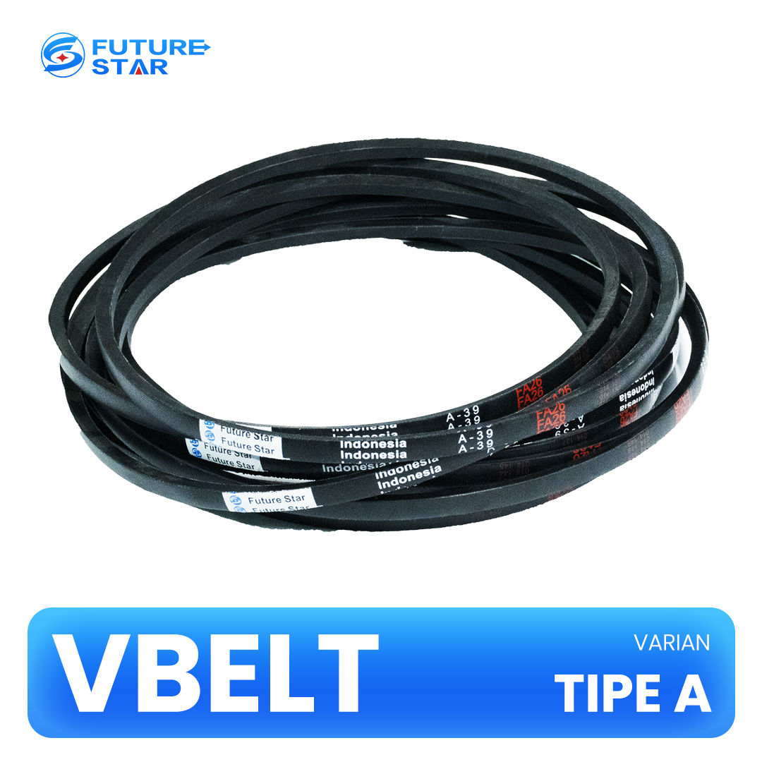 Future Star V-Belt Tipe A - Solusi Transmisi Tenaga yang Tangguh, Presisi, dan Siap Kirim Hari Ini dari Jakarta.