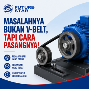 Cara memasang V-Belt