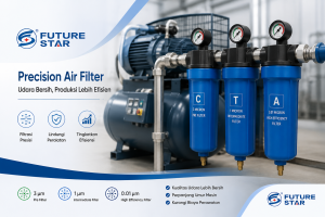 Precision Air Filter Kompresor untuk meningkatkan kualitas udara dan efisiensi produksi industri